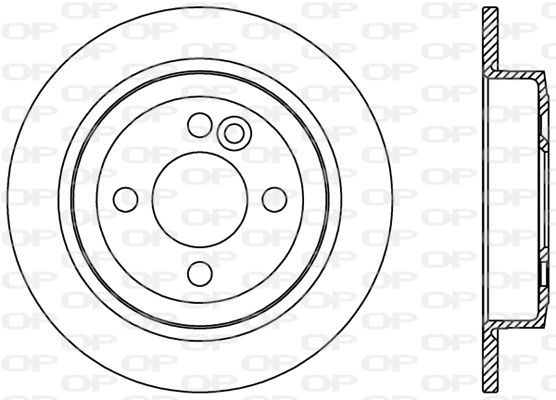 OPEN PARTS Jarrulevy BDR2430.10